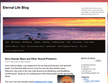 Tablet Screenshot of eternallifeblog.com